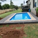 Installed Delta swimming pool shell number 4