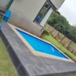 Installed Delta swimming pool shell number 3