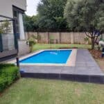 Installed Delta swimming pool shell number 2