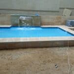 Crete Patio fibreglass pool installed — Cosmo Pools