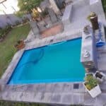 Paros fibreglass pool installed — Cosmo Pools