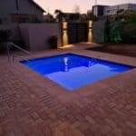 Paros fibreglass pool installed — Cosmo Pools