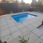 Naxos fibreglass pool installed — Cosmo Pools