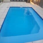 Naxos fibreglass pool installed — Cosmo Pools