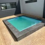 Naxos fibreglass pool installed — Cosmo Pools