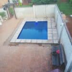 Naxos fibreglass pool installed — Cosmo Pools