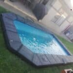 Kos fibreglass pool installed — Cosmo Pools