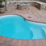 Lemnos fibreglass pool installed — Cosmo Pools