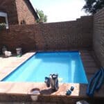 Patmos fibreglass pool installed — Cosmo Pools