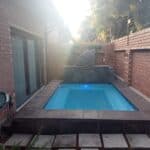 Patmos fibreglass pool installed — Cosmo Pools