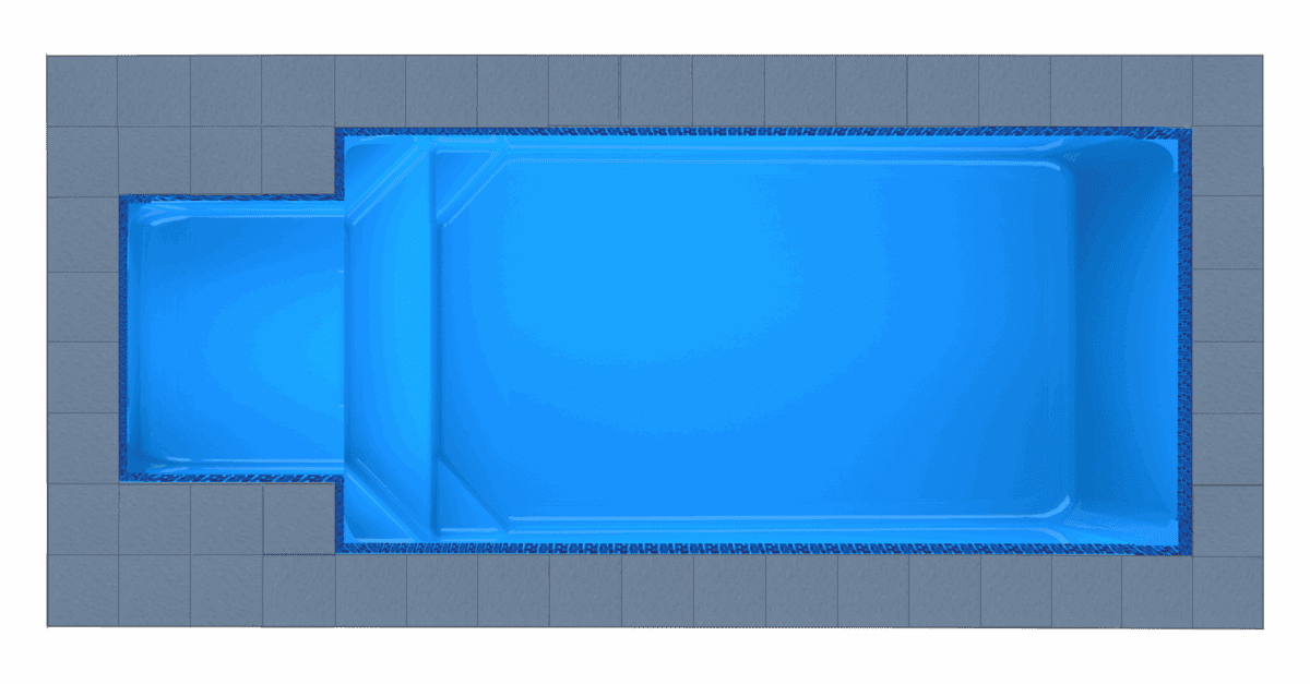 Crete Square Bay – Pool Builders & Installers – Pool Company – Cosmo Pools