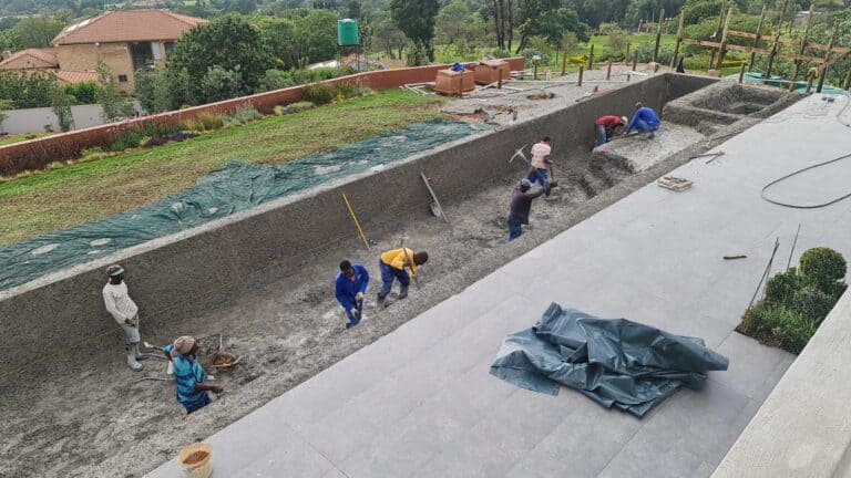 91 m² Concrete Pool — Poortview